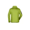 Strick-Fleece-Jacke kiwi melange/royal
