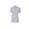 Damen-Polo-Shirt graumeliert