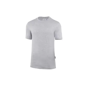 T-Shirt Rundhals graumeliert