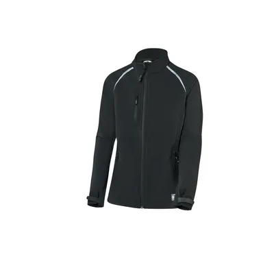 Damen-Softshell-Jacke schwarz