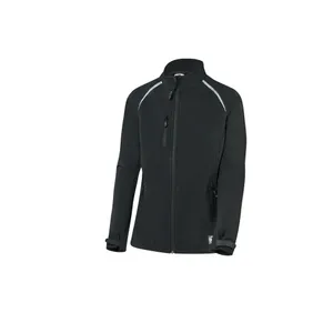 Damen-Softshell-Jacke schwarz