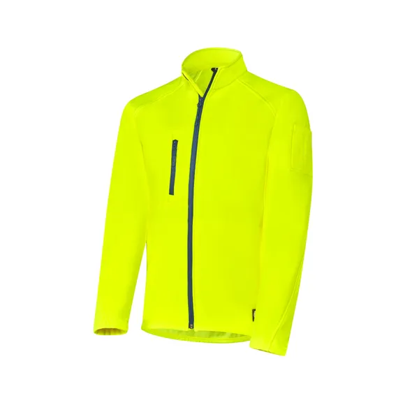 Softshell-Jacke warngelb