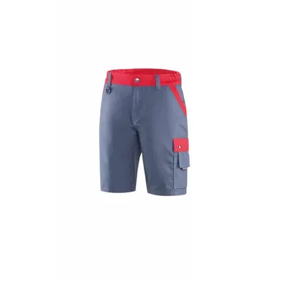 Bermuda-Hose graphitgrau/rot