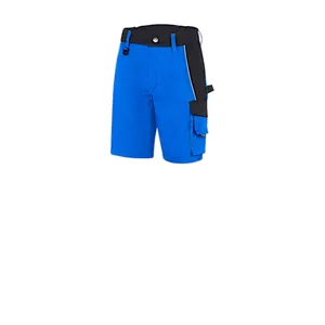 Bermuda-Hose kornblau/schwarz