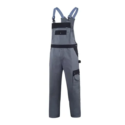 Latzhose graphitgrau/schwarz