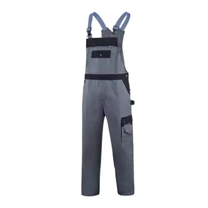 Latzhose graphitgrau/schwarz