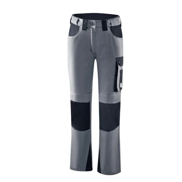 Damen-Bundhose graphitgrau/schwarz