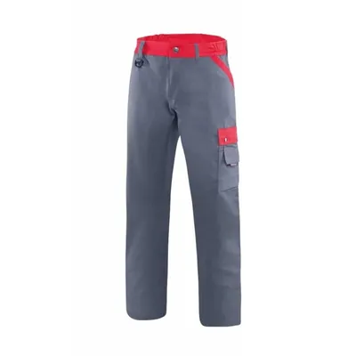 Bundhose graphitgrau/rot