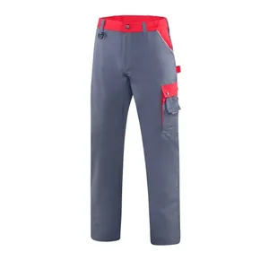 Bundhose graphitgrau/rot