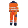 HIVIS-R.-Overall warnorange/marine