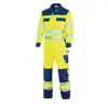 HIVIS-R.-Overall warngelb/marine