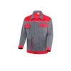 Blousonjacke graphitgrau/rot
