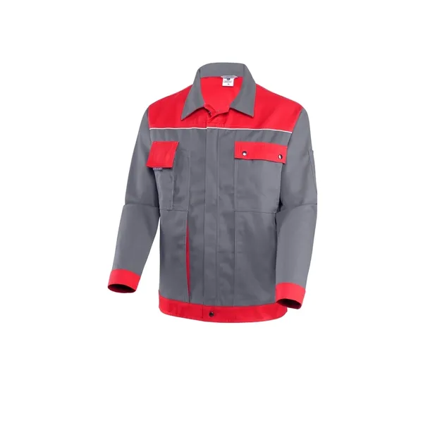 Blousonjacke graphitgrau/rot