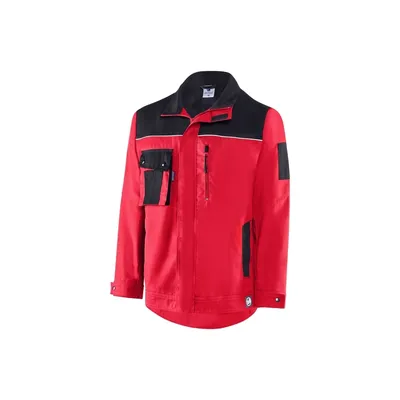 Blousonjacke rot/schwarz