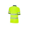 HIVIS-Polo-Shirt warngelb/marine
