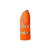 HIVIS-T-Shirt warnorange/marine