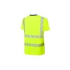 HIVIS-T-Shirt warngelb/marine