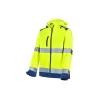 HIVIS-Damen-Softshell-Jacke warngelb/marine