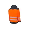 HIVIS-Winter-Softshell-Jacke warnorange/graphitgrau