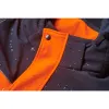 HIVIS-Winter-Softshell-Jacke warnorange/graphitgrau