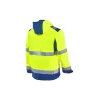 HIVIS-Softshell-Jacke warngelb/marine