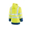 HIVIS-Regenjacke warngelb/marine