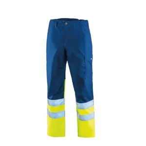 HIVIS-Regenhose warngelb/marine
