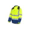 HIVIS-Pilotenjacke 2in1 warngelb/marine