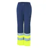 HIVIS-Damen-Winterbundhose warngelb/marine