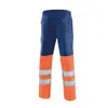 HIVIS-Winterbundhose warnorange/marine