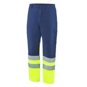 HIVIS-Winterbundhose warngelb/marine