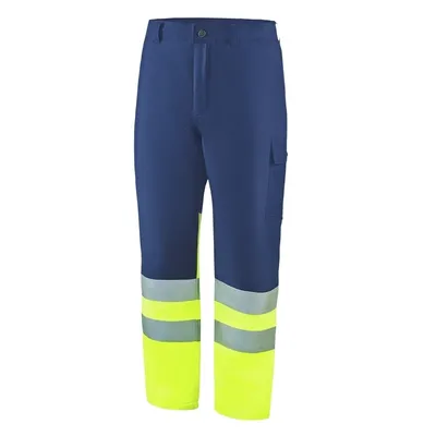HIVIS-Winterbundhose warngelb/marine