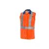 HIVIS-Damen-Weste warnorange/marine