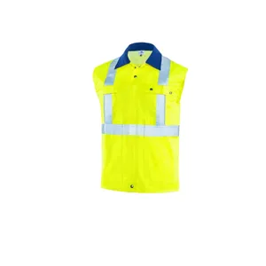 HIVIS-Weste warngelb/marine