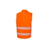 HIVIS-Weste warnorange/marine