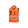 HIVIS-Weste warnorange/marine