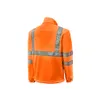 HIVIS-Fleecejacke warnorange