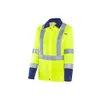 HIVIS-Damen-Blousonjacke warngelb/marine