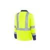 HIVIS-Damen-Blousonjacke warngelb/marine