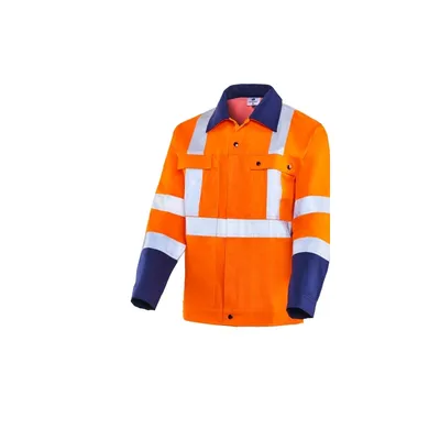 HIVIS-Blousonjacke warnorange/marine