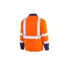 HIVIS-Blousonjacke warnorange/marine