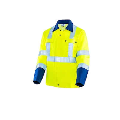 HIVIS-Blousonjacke warngelb/marine