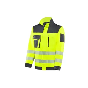 HIVIS-Blousonjacke warngelb/graphitgrau
