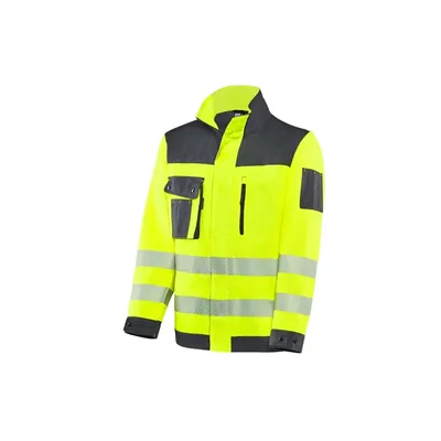 HIVIS-Blousonjacke warngelb/graphitgrau