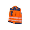 HIVIS-Blousonjacke warnorange/marine