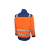 HIVIS-Blousonjacke warnorange/marine
