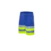 HIVIS-Bermuda-Hose marine/warngelb