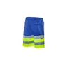 HIVIS-Bermuda-Hose marine/warngelb