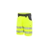 HIVIS-Bermuda-Hose warngelb/graphitgrau