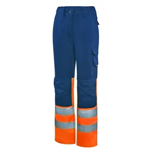 HIVIS-Damen-Bundhose marine/warnorange